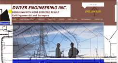 Desktop Screenshot of dwyerengineering.com